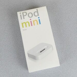 Apple iPod Mini Dock Genuine Rare 2004 New Sealed Old Stock